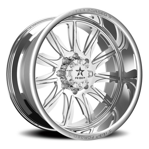 RBP Forged Silencer Chrome - Part Number 74RF-2214-66-76C RBP Forged Silencer Chrome Photo