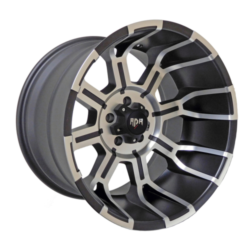 Red Dirt Road RD11 Matte Flat Black Machined