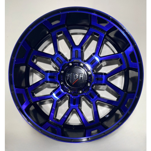 Red Dirt Road Rd25 Black Milled w/ Blue Tint