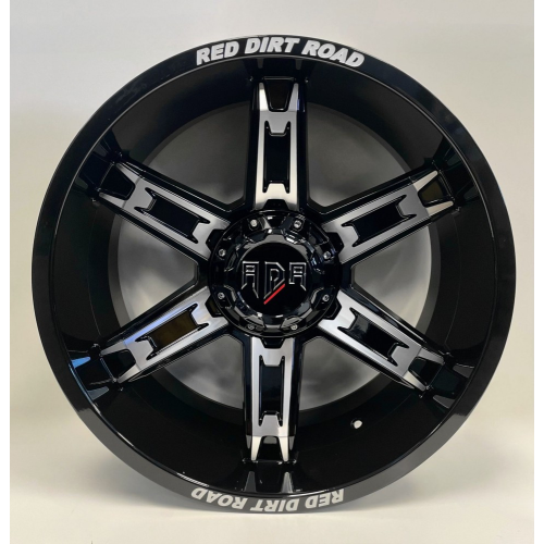 Red Dirt Road Rd29 Black w/ Machined Face & Letters