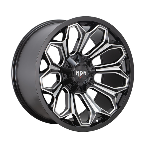 Red Dirt Road Rd52-m Gloss Black W/ Milled Windows And Machined Face