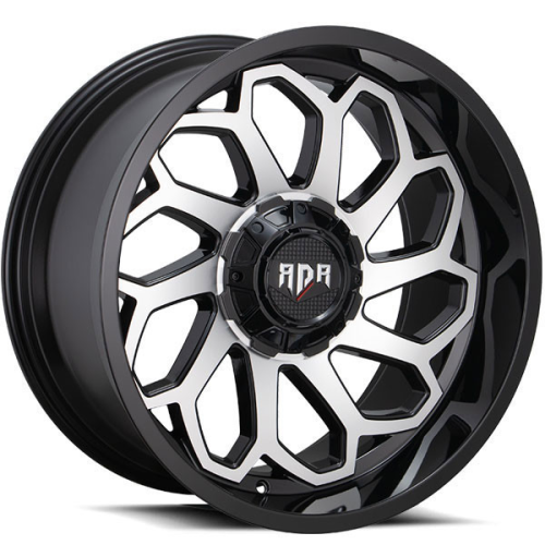 Red Dirt Road RD53 Gloss Black Machined