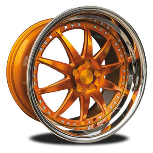 Rennen Csl-1 Tinted Gold W/ Chrome Step Lip