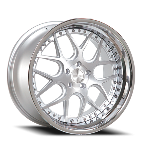 Rennen Csl-2 Silver Brushed W/ Chrome Step Lip