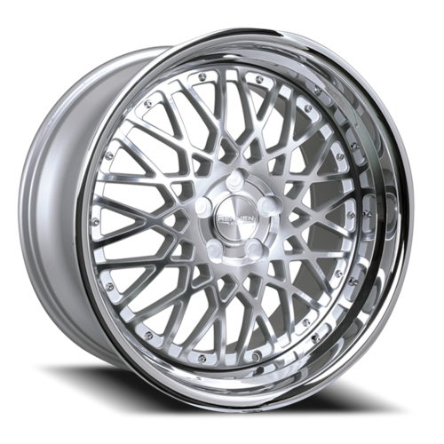 Rennen Csl-5 Silver Brushed W/ Chrome Step Lip
