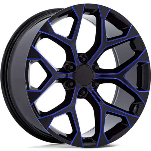 Replica 101 Gloss Black Candy Blue Milled Photo
