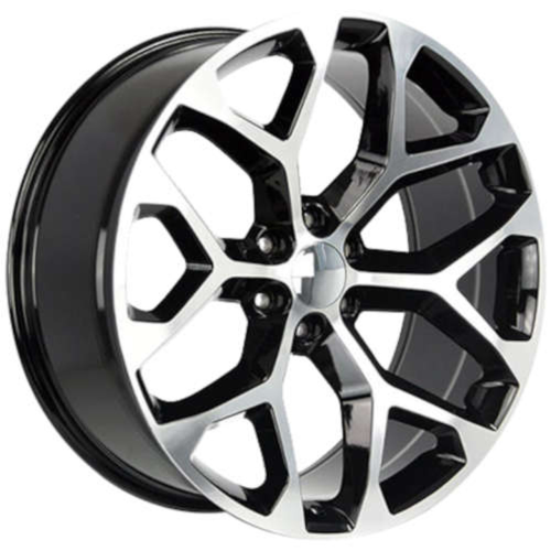 Replica 101 Gloss Black Machined Photo