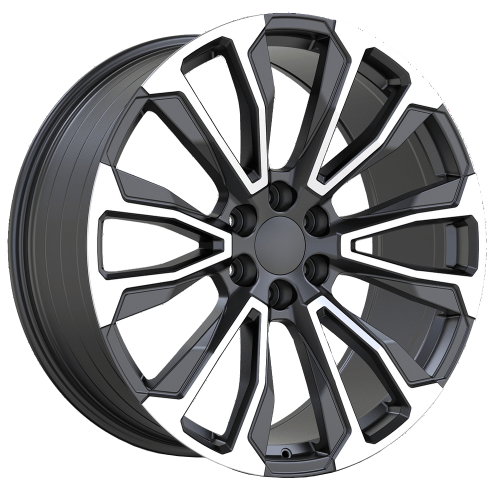 Replica 107 Gloss Black Machined Photo