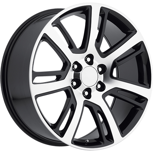 Replica Wheels REP228 Black Machined