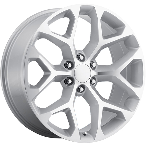 Replica Wheels REP348 Silver Machined - Part Number REP348-24185WSM Replica Wheels REP348 Silver Machined Photo