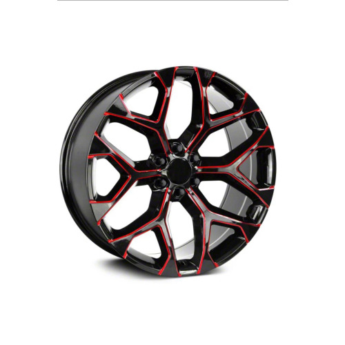 Replica 781 Gloss Black Candy Red Milled Photo