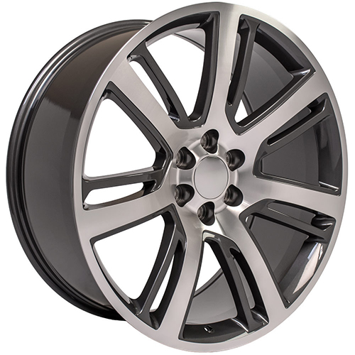 OE Wheels Cadillac Escalade CA88 Gunmetal Machined Photo