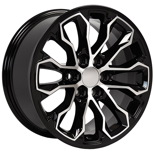 OE Wheels Chevrolet Colorado ZR2 CV54 Black Machined
