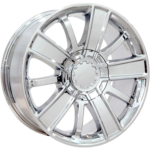 OE Wheels Chevrolet CV77 Chrome - Part Number CV77-20090-6550-27C OE Wheels Chevrolet CV77 Chrome Photo