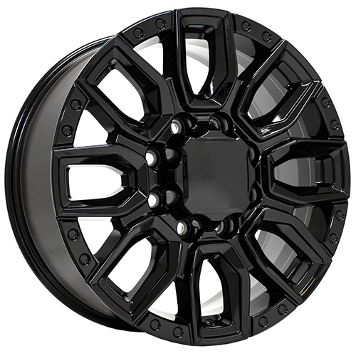 Replica Wheel GMC Sierra 2500/3500 CV97B Gloss Black