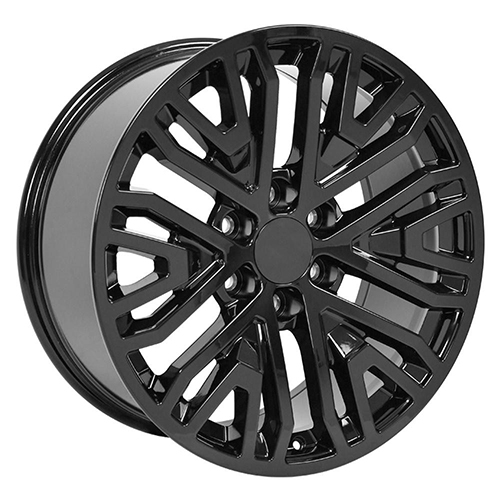 OE Wheels GMC Sierra CV37 Gloss Black - Part Number CV37-22090-6550-28B OE Wheels GMC Sierra CV37 Gloss Black Photo