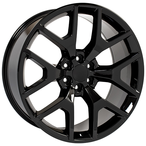 OE Wheels GMC Sierra CV92 Gloss Black Photo