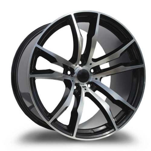 Replica Wheels R6707 Black Machined Photo