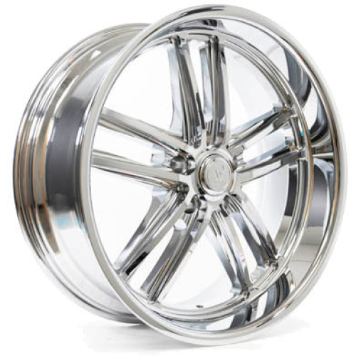Resto R103 Maverick Chrome W/ Milled Windows