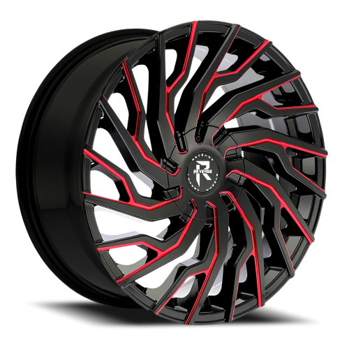Revenge Rl101 Black Milled w/ Red Tint - Part Number RL101-261061351397+25BRW Revenge Rl101 Black Milled w/ Red Tint Photo