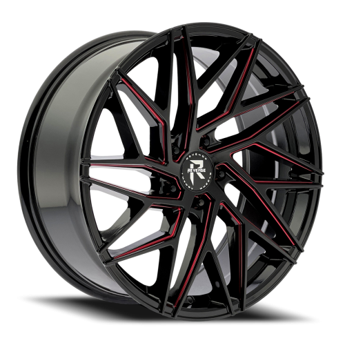 Revenge Rl102 Black Milled w/ Red Tint - Part Number RL102-22905115+20BRW Revenge Rl102 Black Milled w/ Red Tint Photo