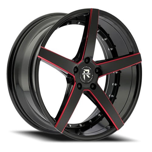 Revenge Rl103 Black Milled w/ Red Tint - Part Number RL103-208551143+35BRW Revenge Rl103 Black Milled w/ Red Tint Photo