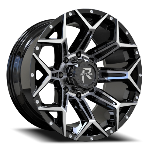 Revenge Rv202 Black Machined - Part Number RV202-209051271397+00BM Revenge Rv202 Black Machined Photo