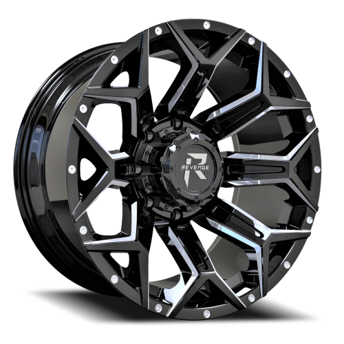 Revenge Rv202 Black Milled - Part Number RV202-209051271397+00BMW Revenge Rv202 Black Milled Photo