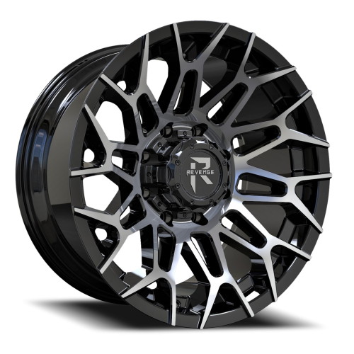 Revenge Rv203 Black Machined - Part Number RV203-201051271397-19BM Revenge Rv203 Black Machined Photo