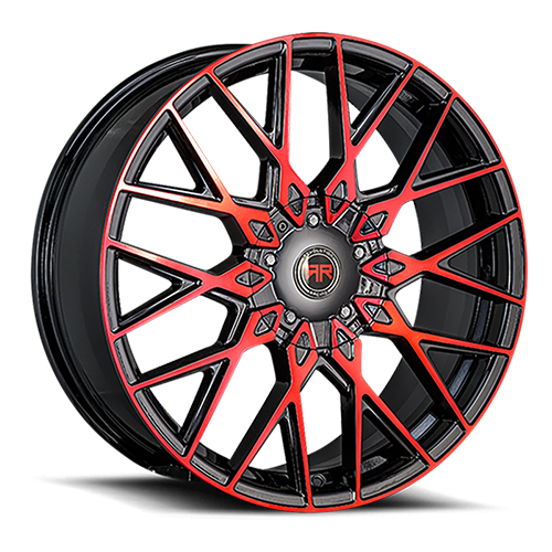Revolution Racing RR24 Black W/ Red Machined Spokes