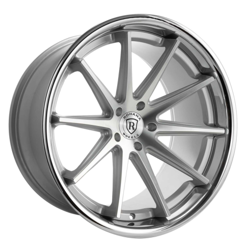 Rohana Rfc10 Machine Silver W/ Chrome Lip