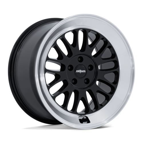 Rotiform Rc214 Scp Gloss Black W/ Diamond Cut Lip