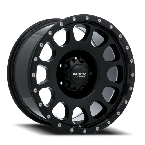 Rtx Baja Satin Black With Milled Rivets - Part Number 82686 Rtx Baja Satin Black With Milled Rivets Photo