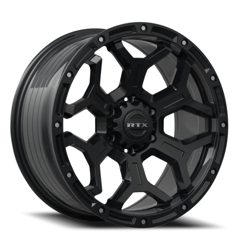 Rtx Goliath Satin Black With Milled Rivets - Part Number 83112 Rtx Goliath Satin Black With Milled Rivets Photo