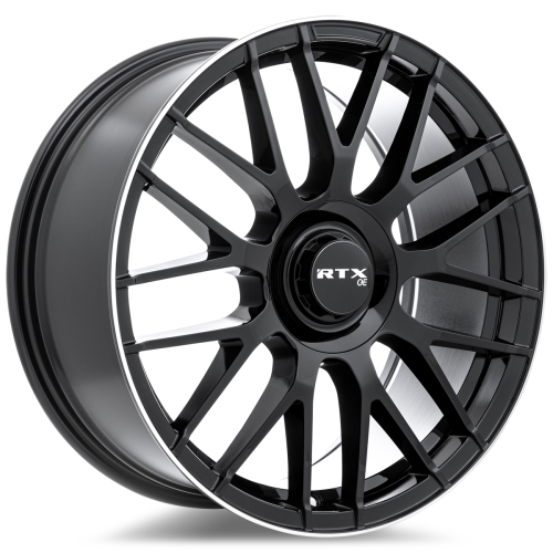 Rtx Mb-01 Gloss Black With Machined Lip - Part Number 83184 Rtx Mb-01 Gloss Black With Machined Lip Photo