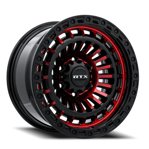 Rtx Moab Gloss Black Machined Red - Part Number 83096 Rtx Moab Gloss Black Machined Red Photo