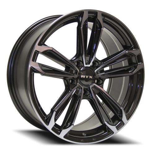 Rtx Ultra 5 Black Machined w/ Grey Tint - Part Number 82814 Rtx Ultra 5 Black Machined w/ Grey Tint Photo