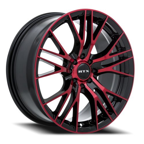 RTX Vertex Black Machined Red