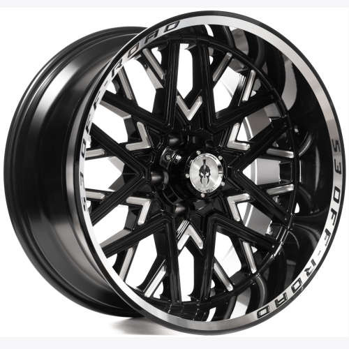 S3 Off-Road 301 Gloss Black Milled Photo