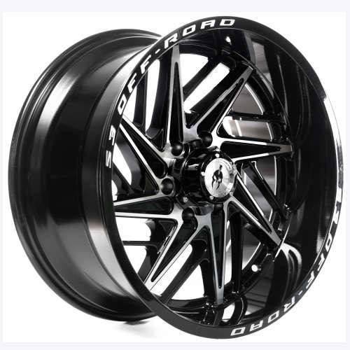 S3 Off-Road 302 Gloss Black Machined Photo