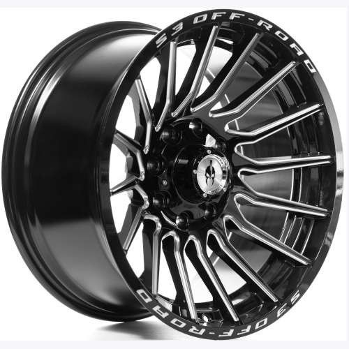 S3 Off-Road 305 Gloss Black Milled Photo
