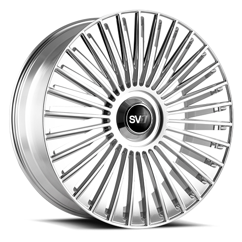 Savini SV.1 X2 Brushed W/ High Polished Accents - Part Number SV1X02-24100530H2571 Savini SV.1 X2 Brushed W/ High Polished Accents Photo