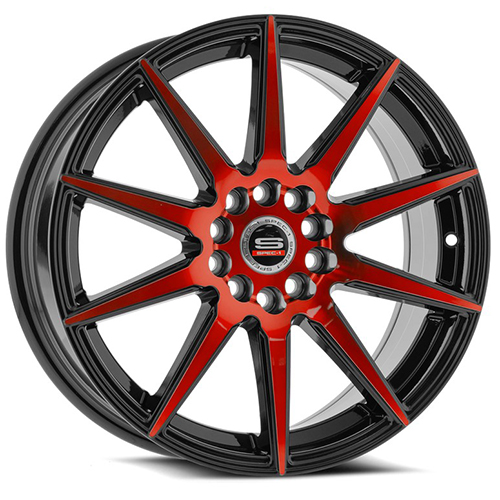Spec-1 SP-51 Gloss Black Red - Part Number SP-5117753642GBR Spec-1 SP-51 Gloss Black Red Photo