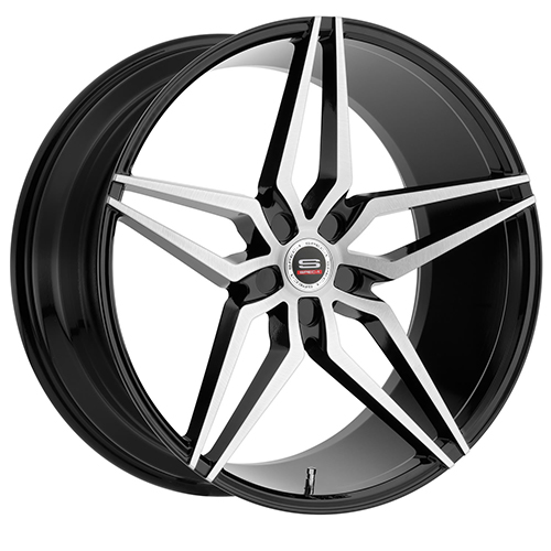 Spec-1 SPM-81 Gloss Black Brushed - Part Number SPM8120904015GBB-5120 Spec-1 SPM-81 Gloss Black Brushed Photo