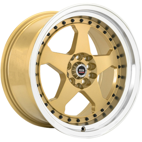 Spec-1 SPT-21 Gold Machined Lip - Part Number SPT2117802330GML Spec-1 SPT-21 Gold Machined Lip Photo