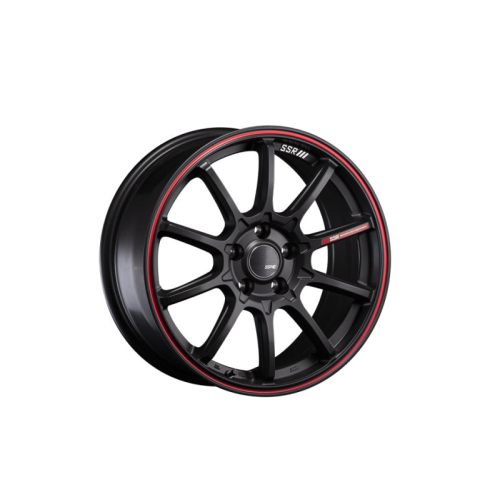 SSR GTV05 Flat Black w/ Red Line - Part Number T817700+4204CBR SSR GTV05 Flat Black w/ Red Line Photo