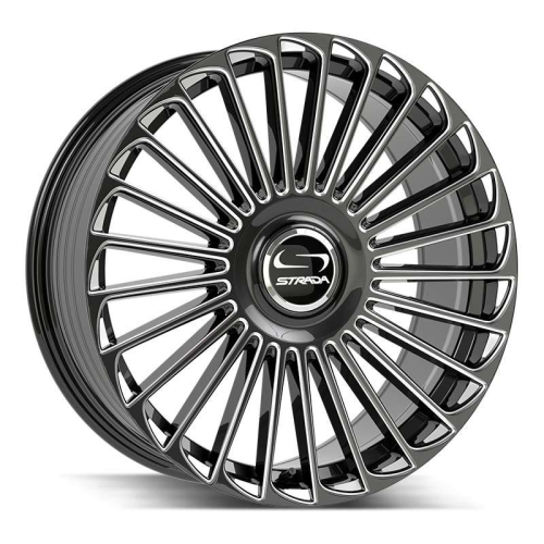 Strada Sf68 Martello Gloss Black Milled Photo