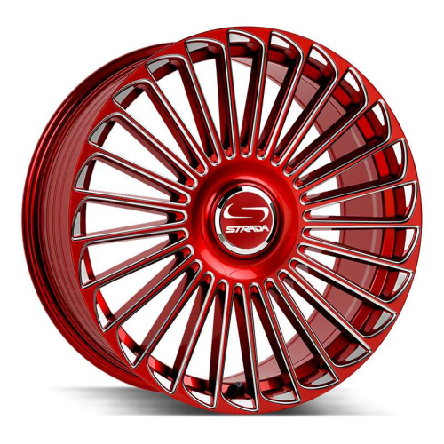 Strada Sf68 Martello Milled Candy Red - Part Number SF6829051620RML Strada Sf68 Martello Milled Candy Red Photo