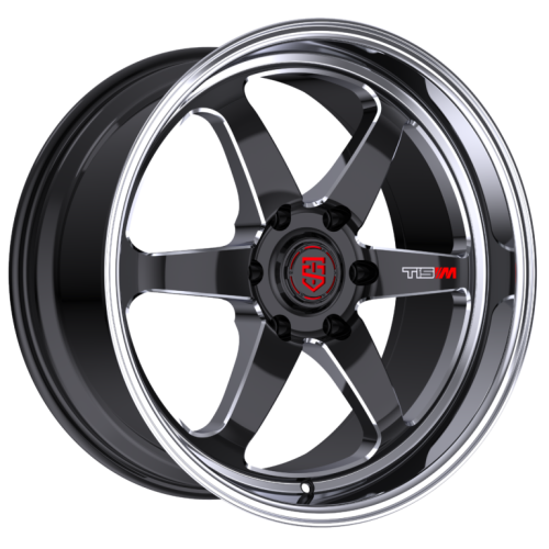 Tis 508Bm Gloss Black w/ Milled Accents - Part Number 508BM-2957300 Tis 508Bm Gloss Black w/ Milled Accents Photo