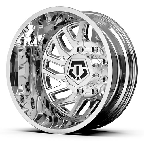 TIS Offroad 544 Dually Rear Chrome Wheels 8x6.5 - 20x8.25 -198 